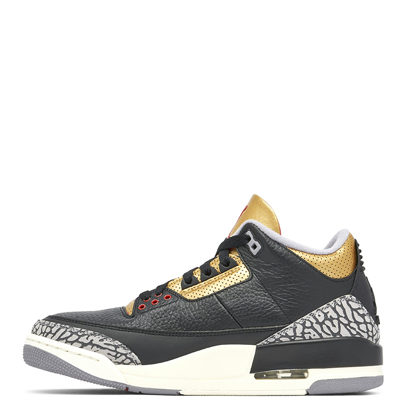 Air Jordan 3 Retro WMNS Black Gold