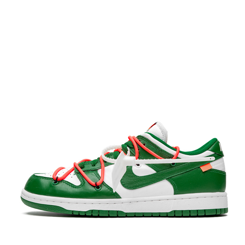 Off-White x Nike Dunk Low 'Pine Green'