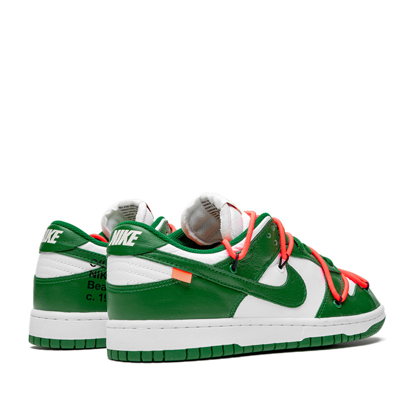 Off-White x Nike Dunk Low 'Pine Green'