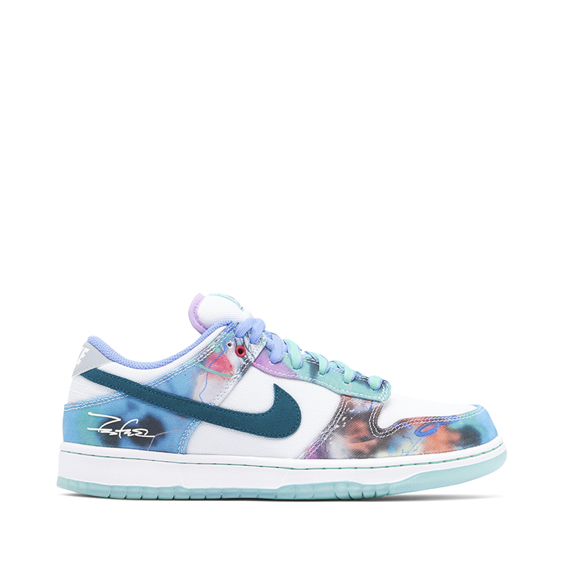 Futura Laboratories x Nike Dunk Low SB 'Bleached Aqua'