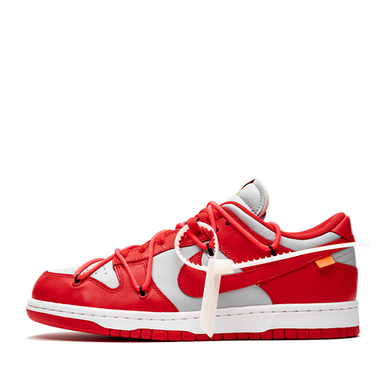 Off-White x Nike Dunk Low 'University Red'